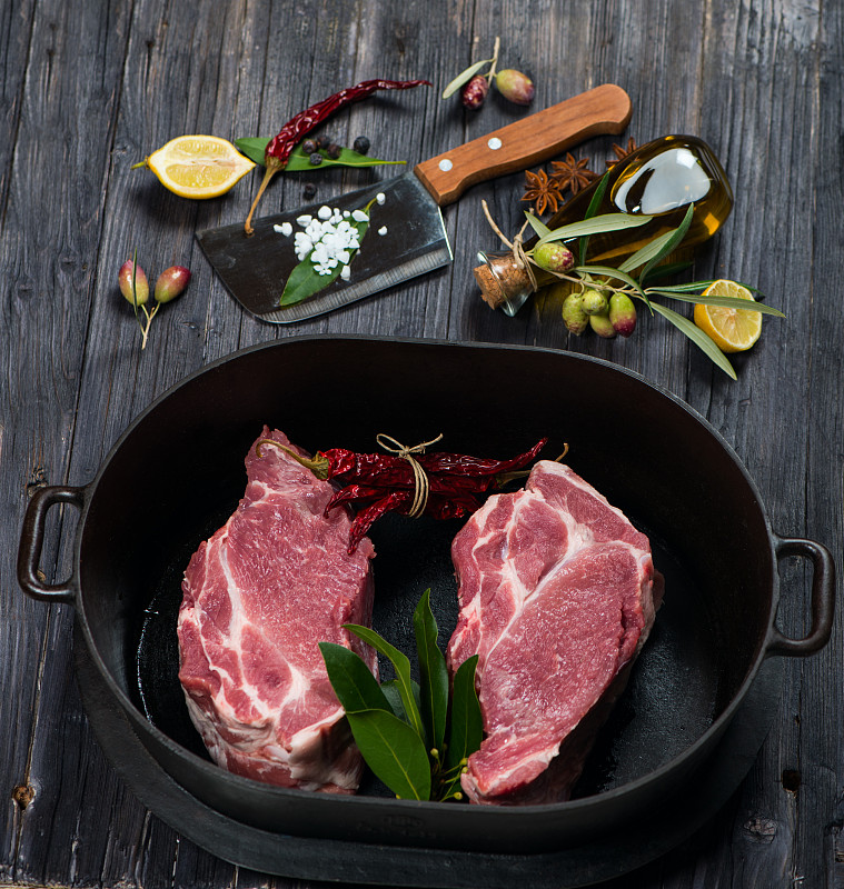 烹调肉类