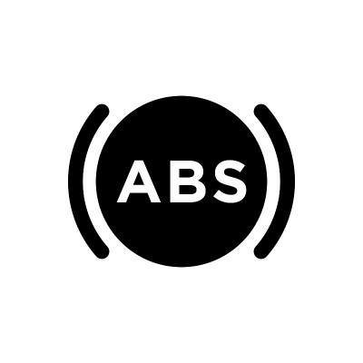 ABS，防抱死制动系统图标