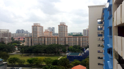 新加坡的城市景观，公寓，组屋