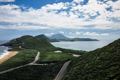 热带海滩度假胜地
