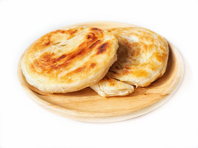 孤立的印度烤饼
