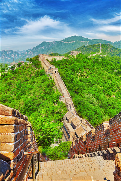 中国长城，“米地峪”段。