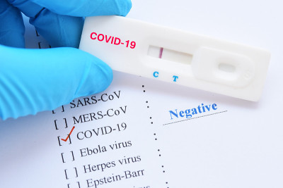 COVID-19病毒快速检测装置检测阴性