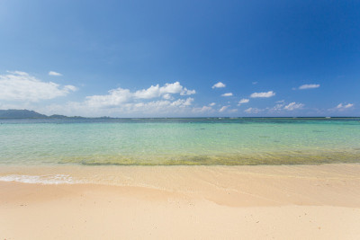 海滩(石垣米原海岸在日本