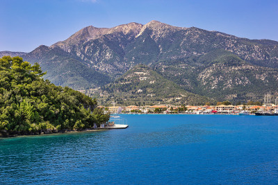 美丽的奈德里湾海景