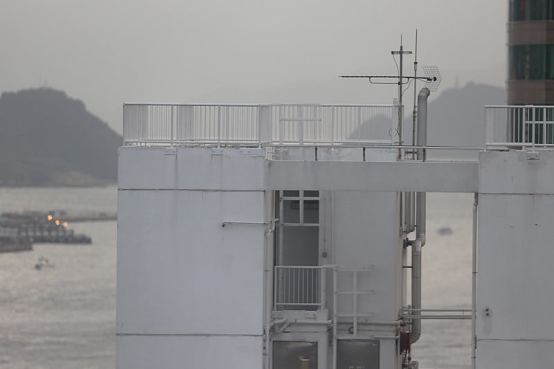 屋顶上的通风井