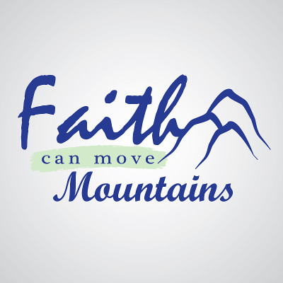 信仰可以移山排版，t恤图形，矢量