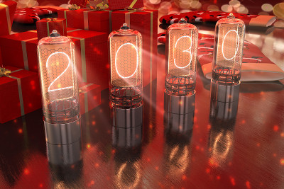2030年在老电视上白炽显示