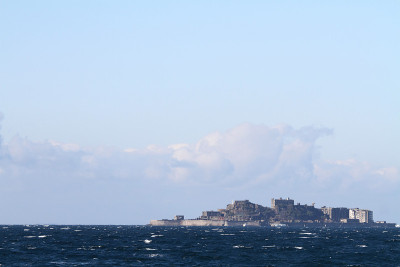 日本长崎的刚kan岛(战舰岛)