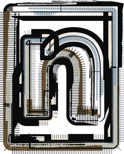 字体字母n