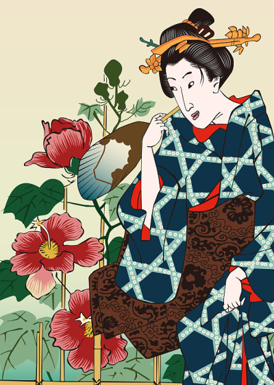 浮世绘“四季花园”芙蓉