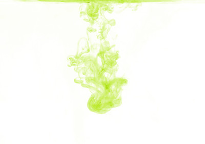 绿色可溶于水