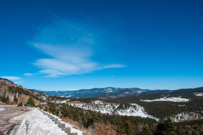 Sipapu Pass New Mexico Sangre De Cristo Mountains 