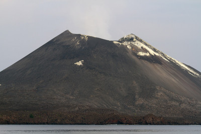 禁止儿童喀拉喀诺火山