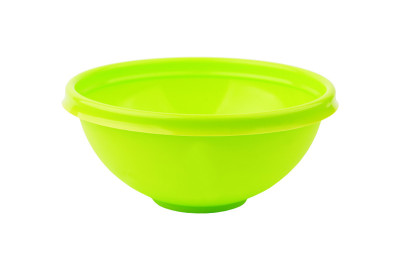 绿色塑料盆地