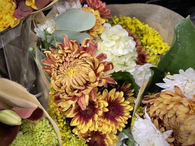 秋花花束