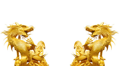 金龙雕像