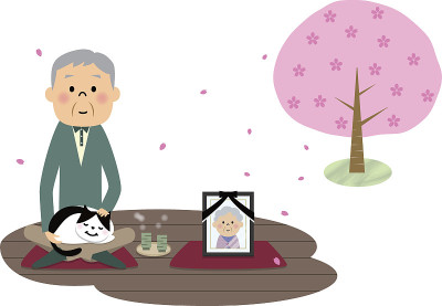 老年人,樱花
