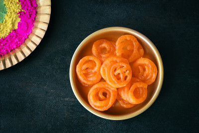 排灯节甜品jalebi Jhangiri Imarti zalabia jndian甜甜品mitha