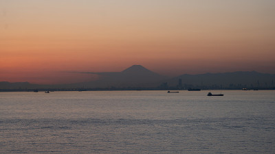 富士山剪影