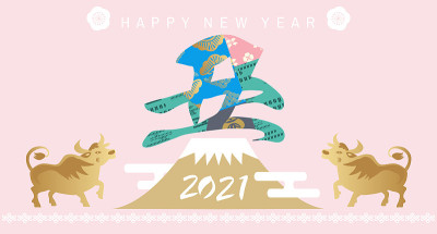 2021年日本新年横幅
