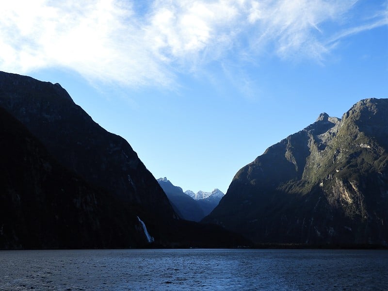 Darker View of Milford Sound, New Zealand