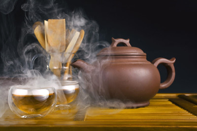 熏红茶正山小种砂茶壶