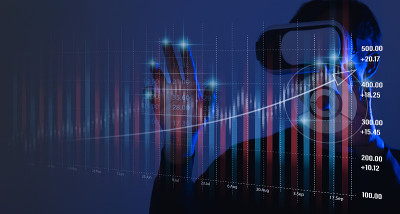 具有元世界虚拟数字技术业务图和投资经验的技术人员