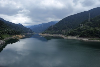 日本秩父大坝景观