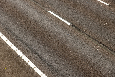 高速公路路面俯视图
