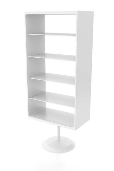 空的产品展示架