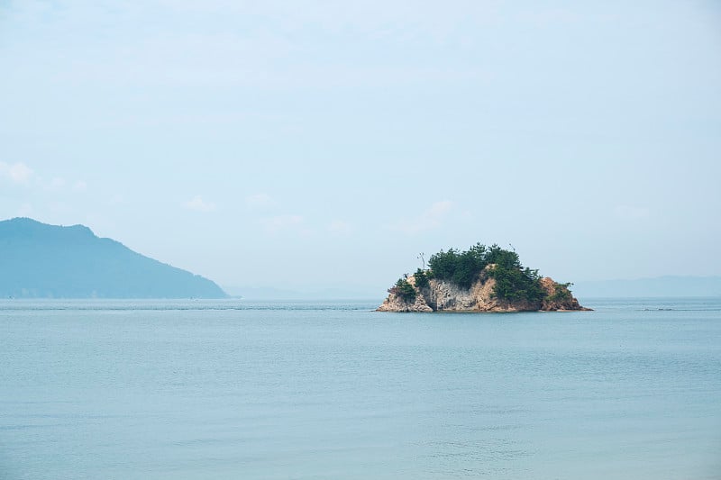 濑户内海中的岛屿