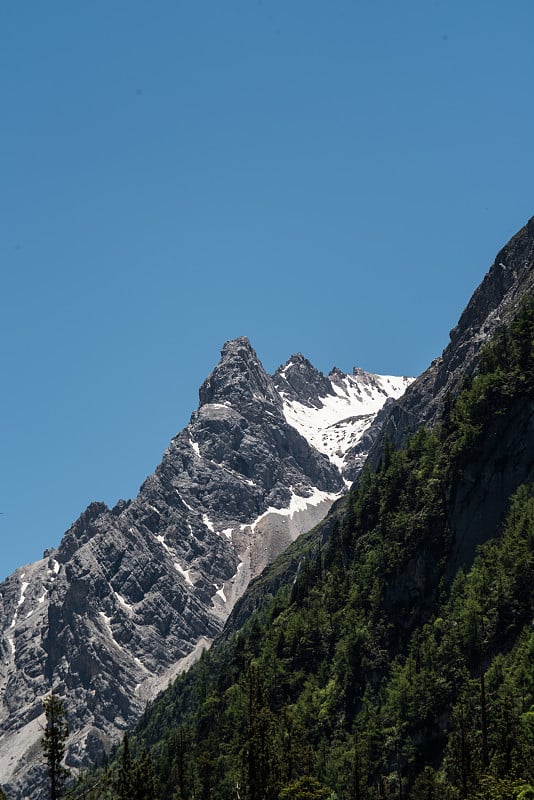 雪峰。