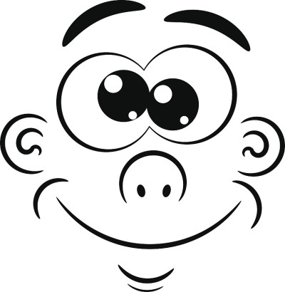 卡通爱情快乐。矢量插图。