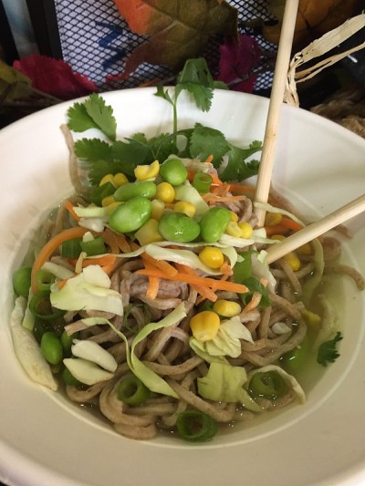 素食拉面面条碗