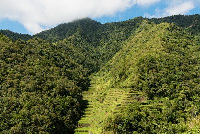 Batad Rice Terraces，巴拿威，菲律宾。
