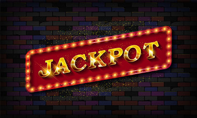 Jackpot. Illustration vector