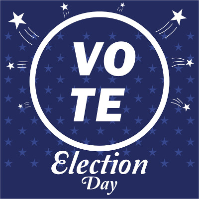 Election day poster