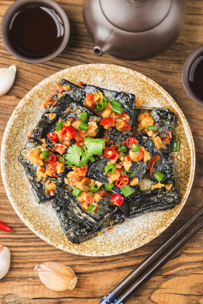 中国小吃:臭豆腐