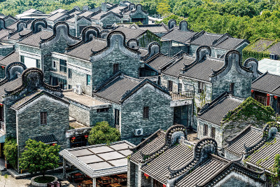 广州岭南古建筑景观
