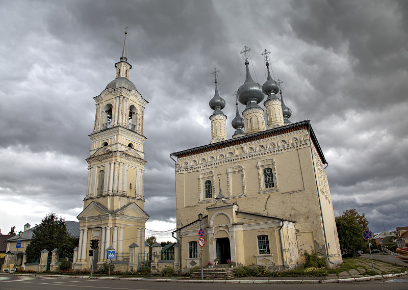 教堂斯摩棱斯克圣母神。Suzdal