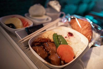 往返日本的航空(航班)膳食
