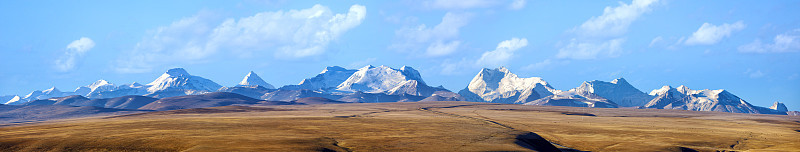 喜马拉雅山全景