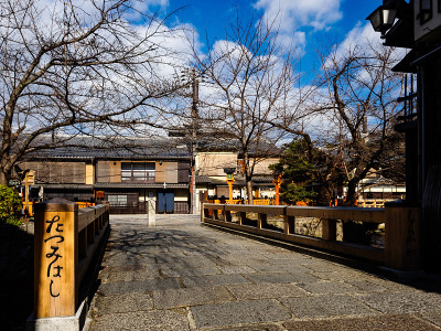 京都园的小巷