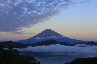 富士的日出