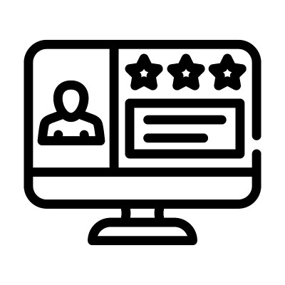 回顾视频通话线路图标矢量插图