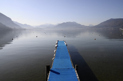 安纳西湖景观
