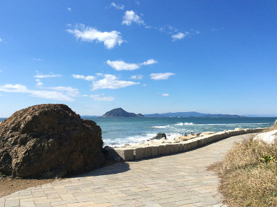 爱知的伊拉克角海岸线