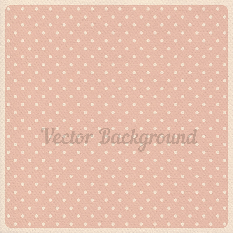 Vector vintage dotted background