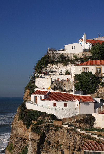 葡萄牙，辛特拉，“Azenhas do mar”村。